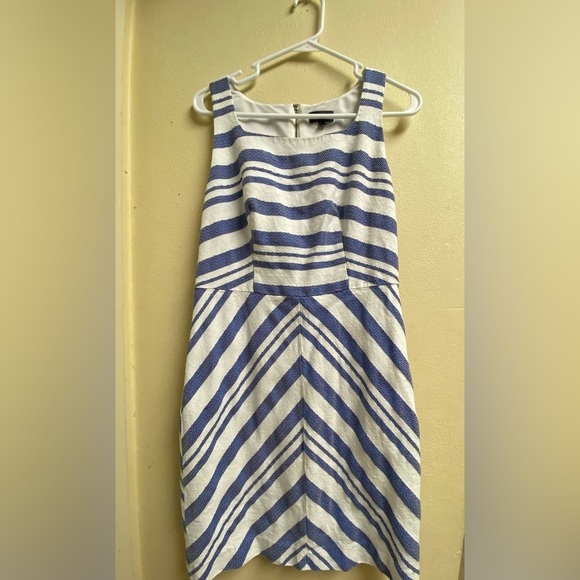 The Limited Dresses & Skirts - The Limited Blue Striped Dress ~ Women’s Size 8